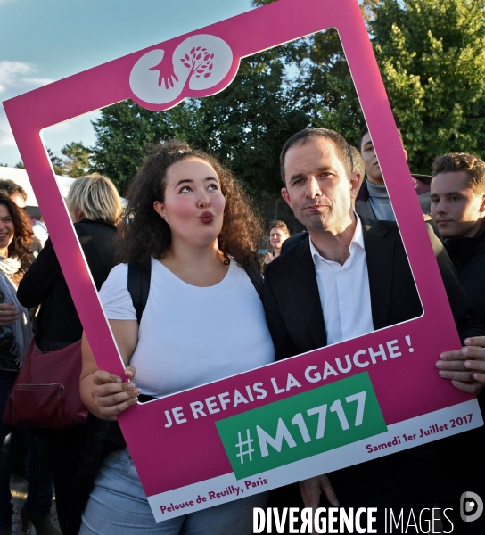 Benoît Hamon Lance son mouvement du 1er juillet