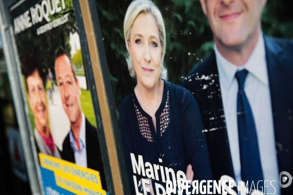 Legislatives 2017 // vote de marine le pen