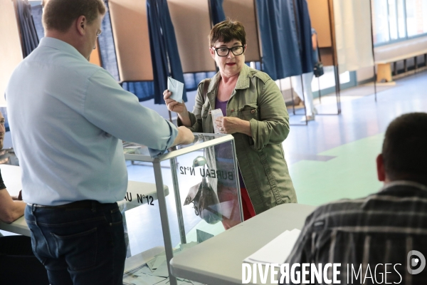 Legislatives 2017 // vote de marine le pen