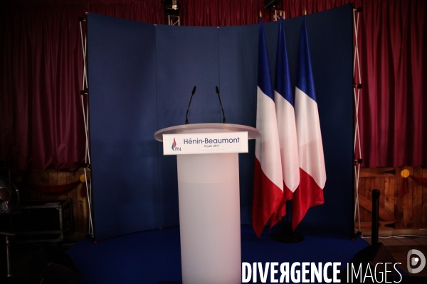 18 Juini 2017 - 2EME TOUR DE L ELECTION LEGISLATIVE - Soirée electorale du Front National