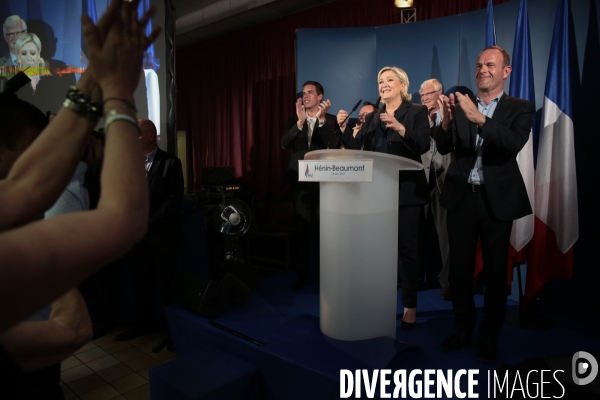 18 Juin 2017 - 2EME TOUR DE L ELECTION LEGISLATIVE - Soirée electorale du Front National