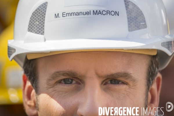 Emmanuel macron a saint-nazaire et lorient