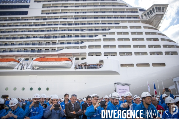 Emmanuel macron a saint-nazaire et lorient