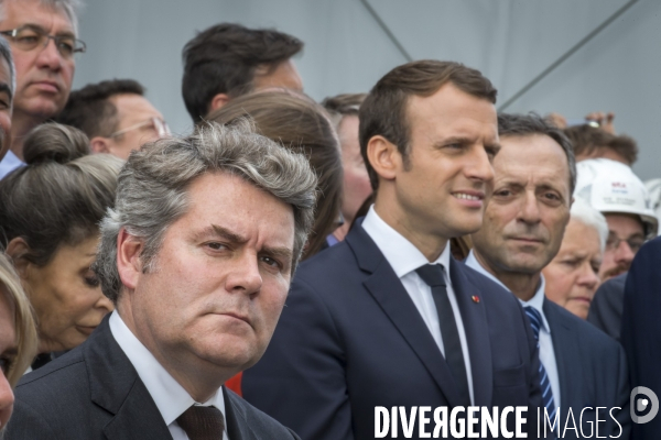 Emmanuel macron a saint-nazaire et lorient