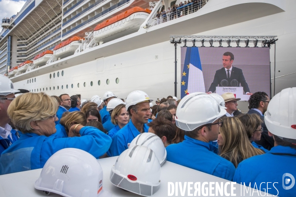 Emmanuel macron a saint-nazaire et lorient