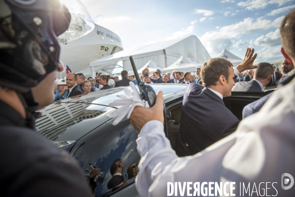 Emmanuel macron a saint-nazaire et lorient