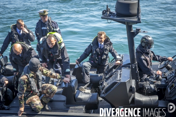 Emmanuel macron a saint-nazaire et lorient