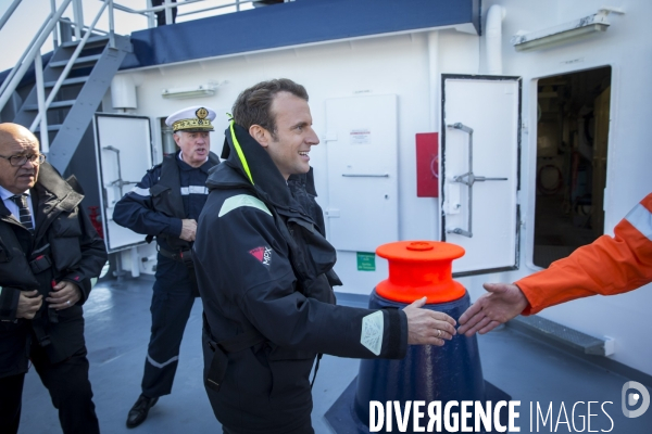 Emmanuel macron a saint-nazaire et lorient