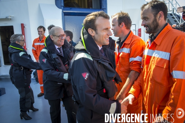 Emmanuel macron a saint-nazaire et lorient