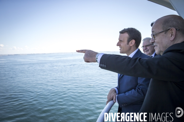 Emmanuel macron a saint-nazaire et lorient