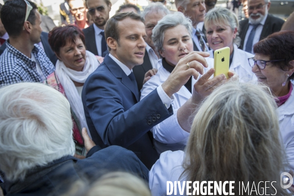 Emmanuel macron a saint-nazaire et lorient