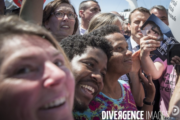 Emmanuel macron a saint-nazaire et lorient
