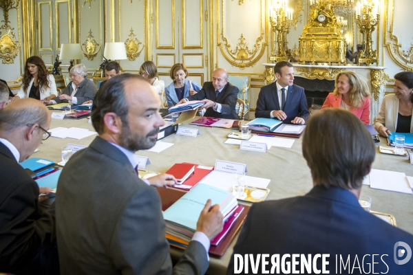 Conseil des ministres du gouvernement Edouard Phillipe 2