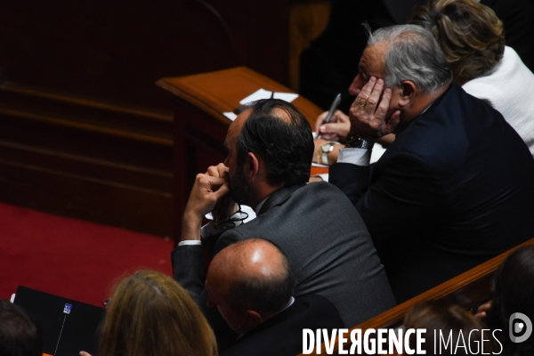 Emmanuel Macron devant le congrès à Versailles