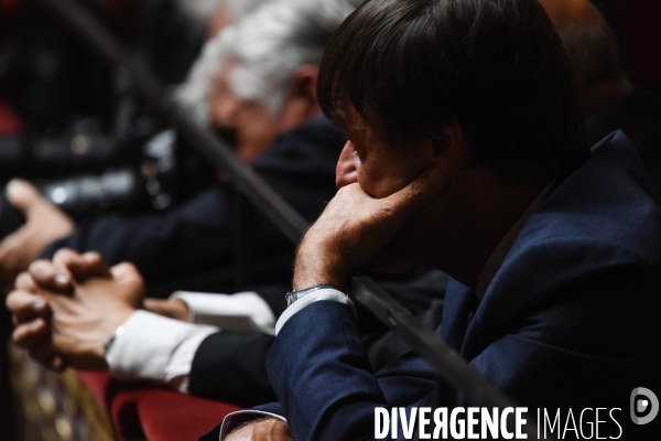 Emmanuel Macron devant le congrès à Versailles