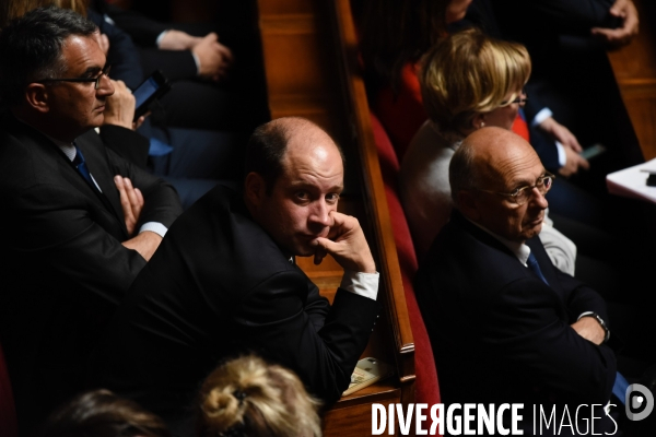 Emmanuel Macron devant le congrès à Versailles