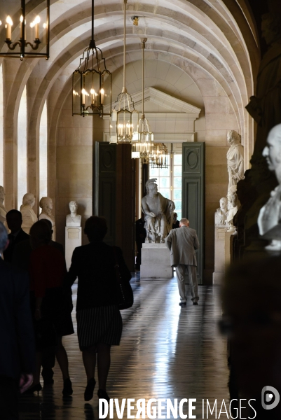 Emmanuel Macron devant le congrès à Versailles