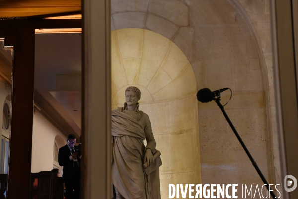 Emmanuel Macron devant le congrès à Versailles