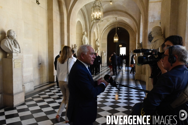 Emmanuel Macron devant le congrès à Versailles