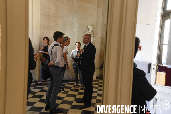 Emmanuel Macron devant le congrès à Versailles