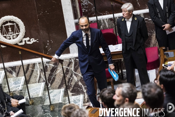 Déclaration de politique générale d Edouard Philippe.