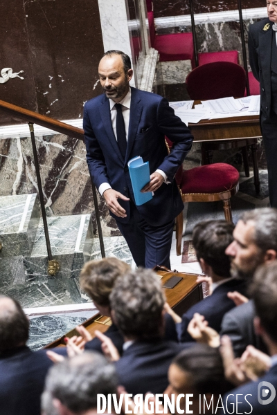 Déclaration de politique générale d Edouard Philippe.