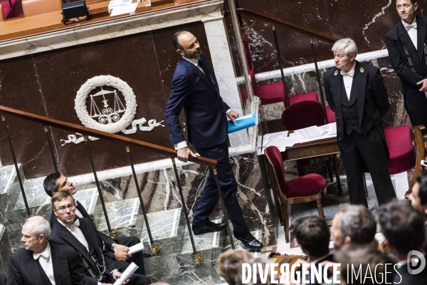 Déclaration de politique générale d Edouard Philippe.