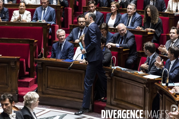 Déclaration de politique générale d Edouard Philippe.