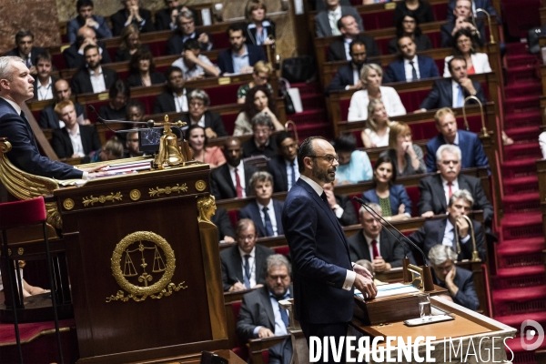 Déclaration de politique générale d Edouard Philippe.