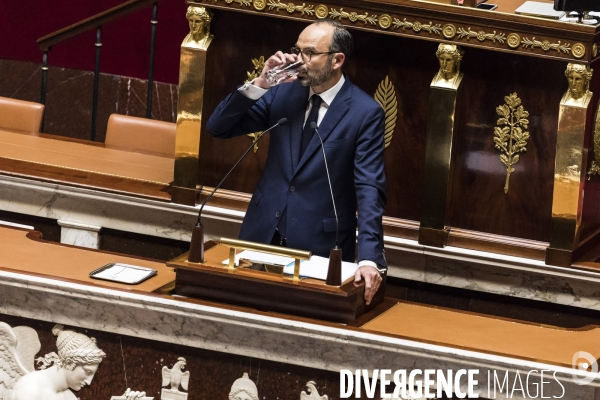 Déclaration de politique générale d Edouard Philippe.