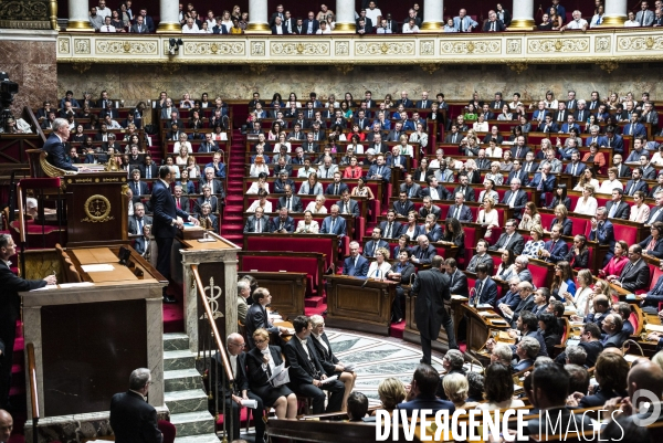 Déclaration de politique générale d Edouard Philippe.