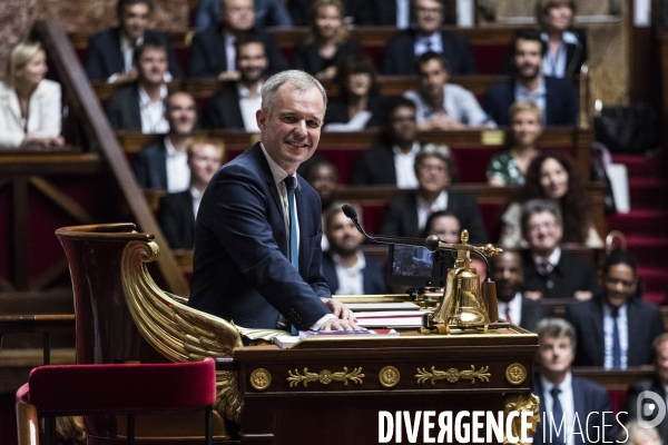 Déclaration de politique générale d Edouard Philippe.