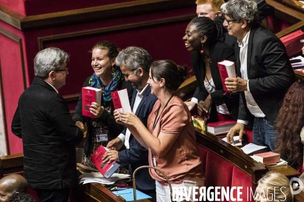 Déclaration de politique générale d Edouard Philippe.