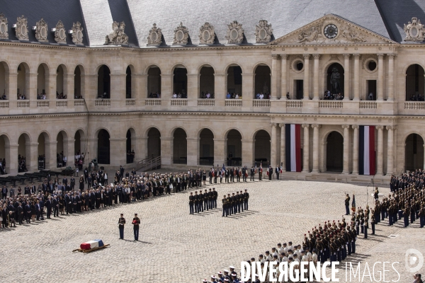 Cérémonie d hommage à Simone VEIL à l Hôtel National des Invalides