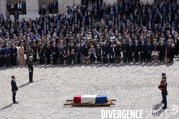 Cérémonie d hommage à Simone VEIL à l Hôtel National des Invalides