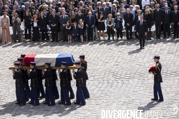 Cérémonie d hommage à Simone VEIL à l Hôtel National des Invalides