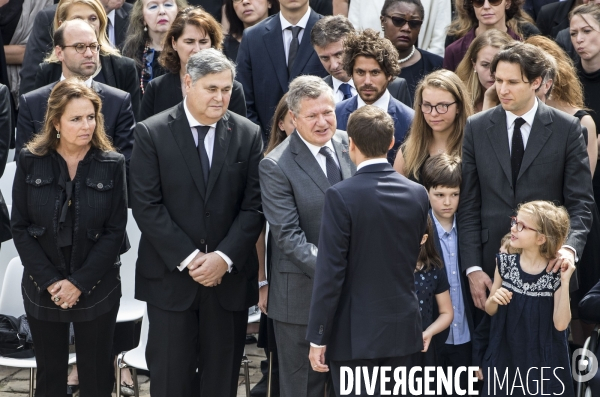 Cérémonie d hommage à Simone VEIL à l Hôtel National des Invalides