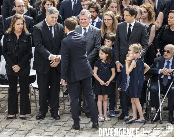 Cérémonie d hommage à Simone VEIL à l Hôtel National des Invalides