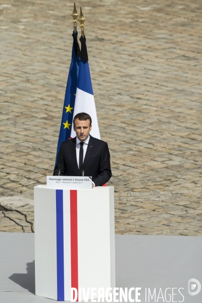 Cérémonie d hommage à Simone VEIL à l Hôtel National des Invalides