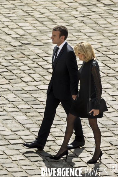 Cérémonie d hommage à Simone VEIL à l Hôtel National des Invalides