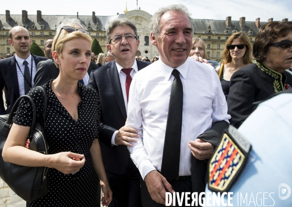 Cérémonie d hommage à Simone VEIL à l Hôtel National des Invalides