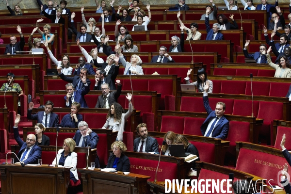 Examen de la  Loi travail à l Assemblée Nationale