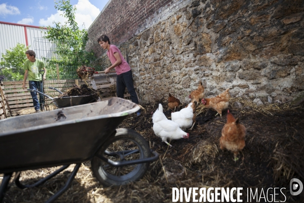 Occupation temporaire de territoire / Le Paysan Urbain / Agriculture urbaine à Romainville