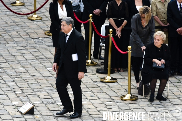 Simone Veil, cérémonie aux Invalides