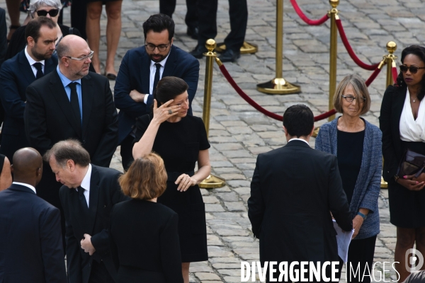 Simone Veil, cérémonie aux Invalides