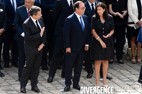 Simone Veil, cérémonie aux Invalides