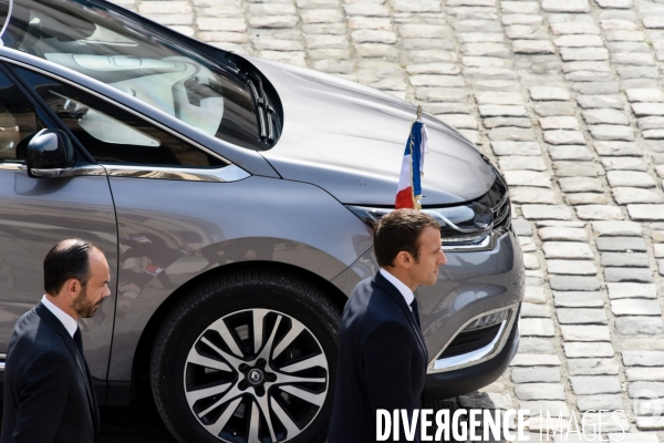 Simone Veil, cérémonie aux Invalides