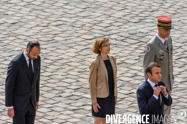 Simone Veil, cérémonie aux Invalides