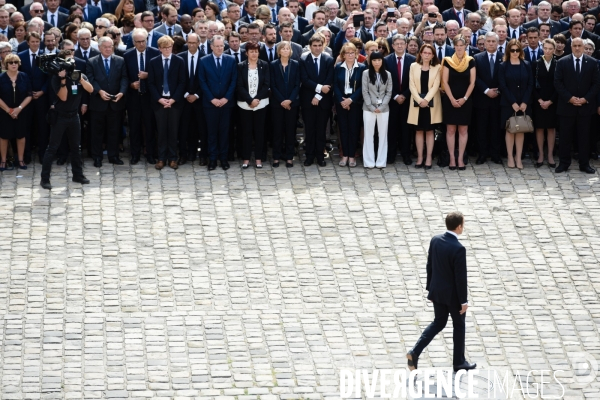 Simone Veil, cérémonie aux Invalides