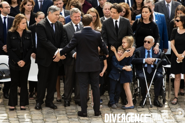 Simone Veil, cérémonie aux Invalides